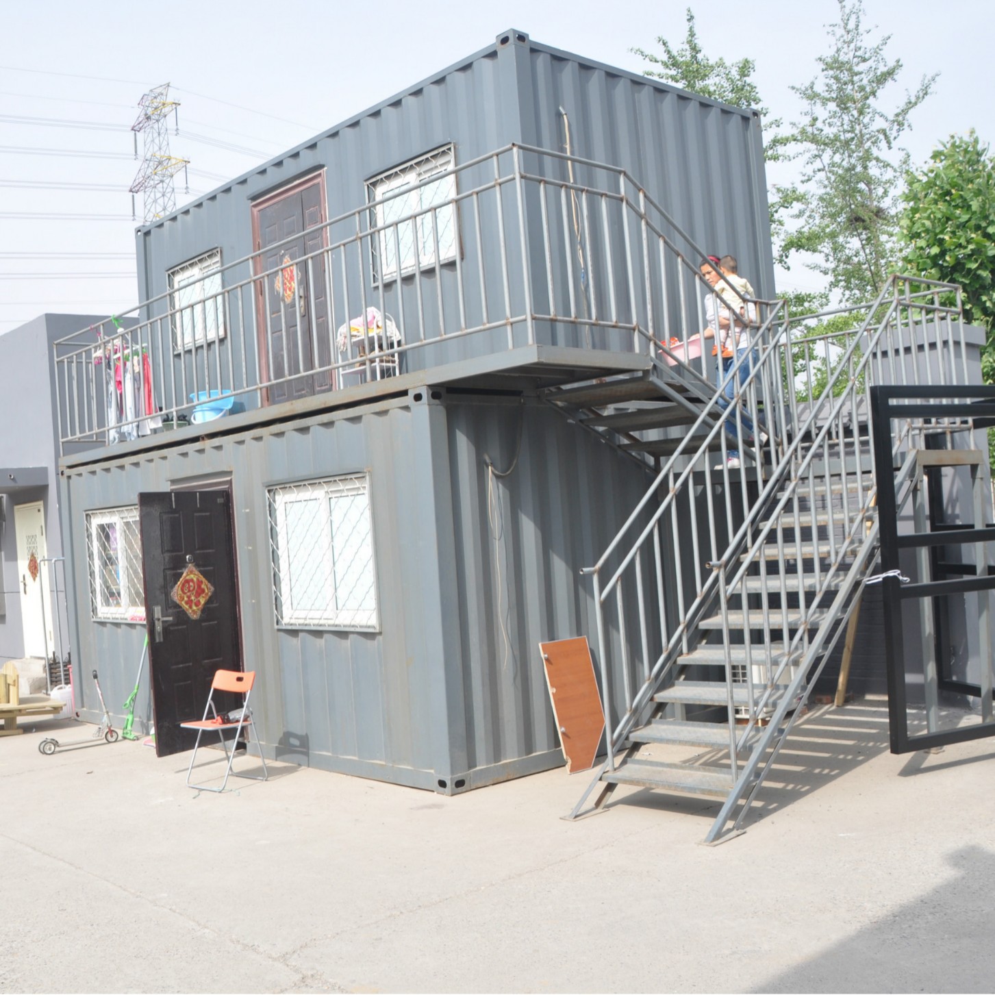 批发直销集装箱楼房公寓  集装箱房屋住人商铺  集装箱别墅宿舍