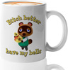 Animal Crossing Ceramic Coffee Mark Cup Tea Cup Animal Mori Follow Game New Foreign Trade