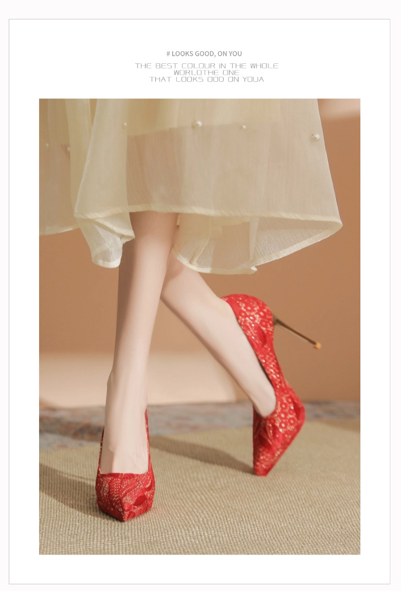 Voděodolné lodičky na platformě se štrasem na svatbu_voghion.com