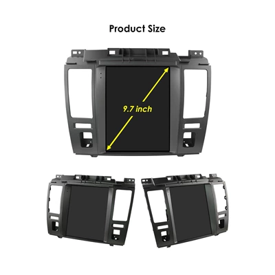 9.7inch Suitable for 04-13 DVD Navigation