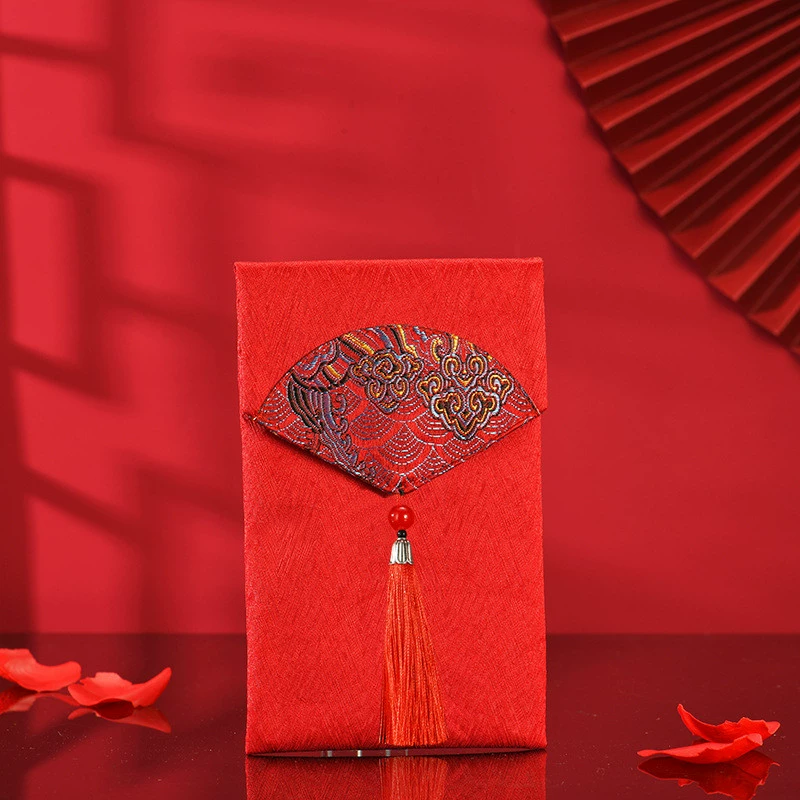 Wedding red envelope wedding new Chinese retro creative personality red envelope red envelopes red envelope bag is a sealing 10,000 yuan to wholesale