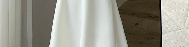 帮手描述图：2022夏季新款复古赫本风小黑裙胖妹妹收腰显瘦方