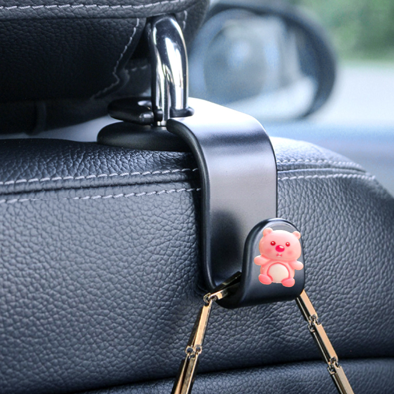 Nuevo adorno de coche de resina linda adorno de pantalla de navegación de consola central de coche de dibujos animados creativo adorno de cabeza
