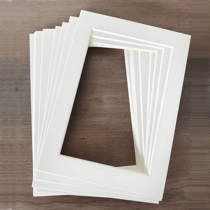 2mm Hollow-Out Mounting Board Picture Frame Liner Square 8inch 56710inch Photo Frame 8K 4K A3 A4 Modern