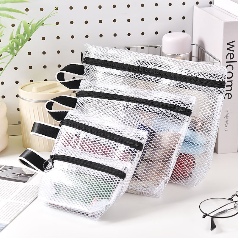 Large-Capacity Three-Dimensional Storage Bag, Satchel Small Sundry Bag, Travel Cosmetics Packaging Mesh Storage Bag