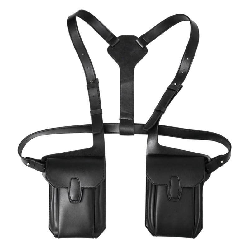heymister Vest Bag Men's Multifunctional Wearable Backpack Tooling Fashion Functional Sports Chest Bag Cross-border