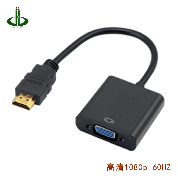 Mini HDM Mirco dvii a VGA transferencia HD convertidor de cabeza de alambre computadora misma pantalla Monitor TV