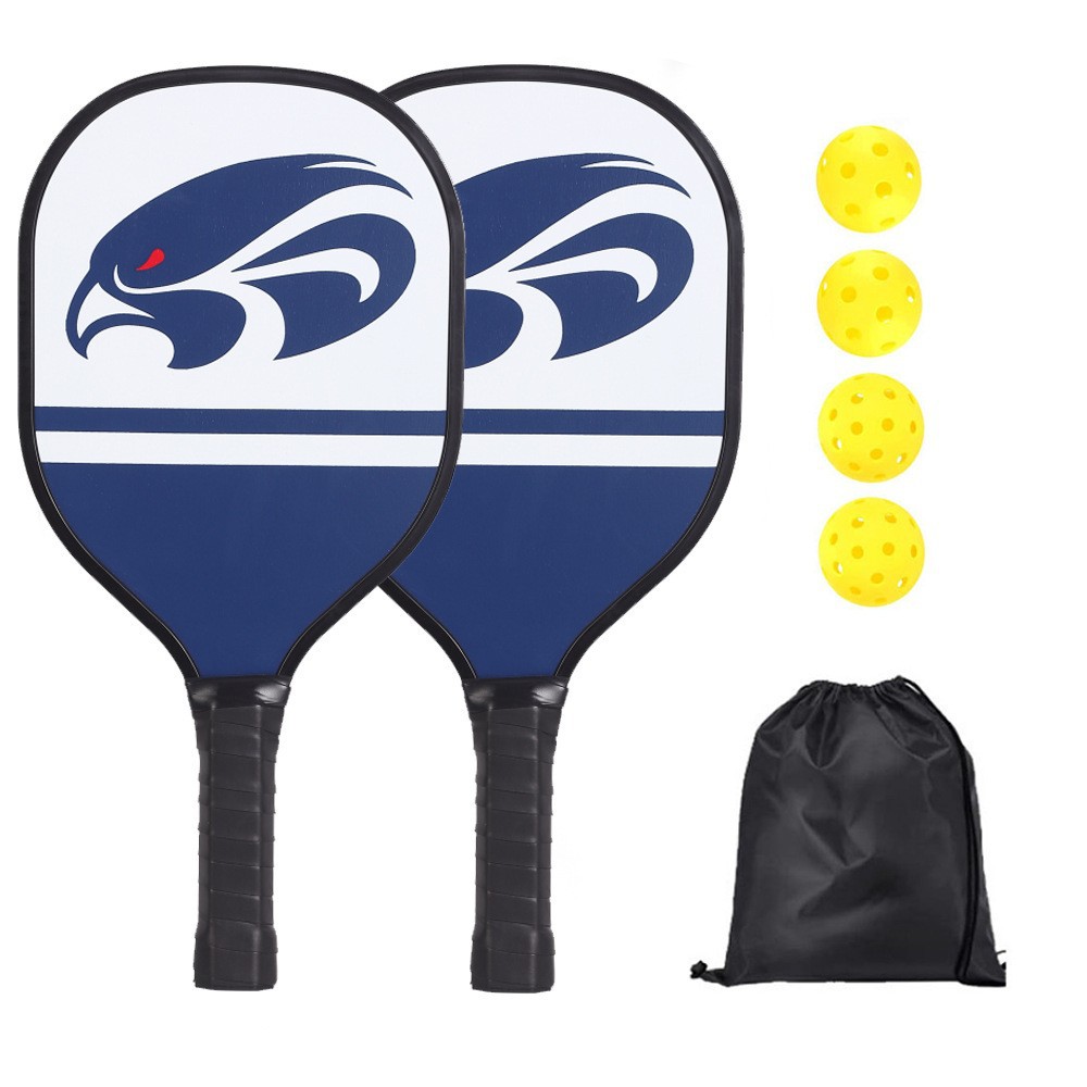 Factory in stock wholesale poplar paddle racket suit cross-border sports racket Pickleball Paddle