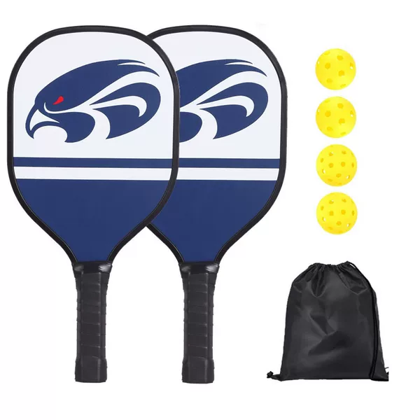 Factory in stock wholesale poplar paddle racket suit cross-border sports racket Pickleball Paddle