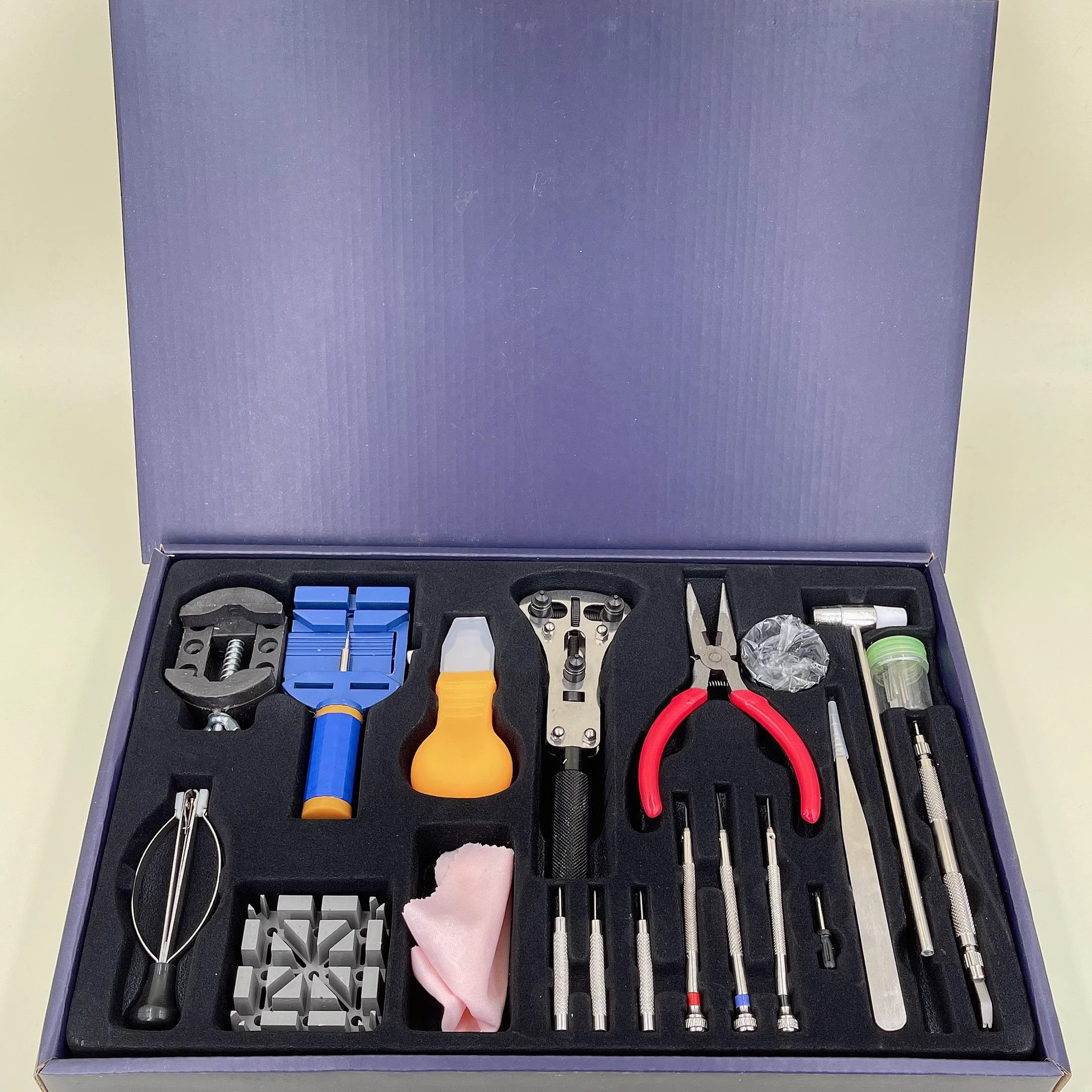 修表工具套装 手表维修工具 多用修表工具套装 拆表带器 开底器