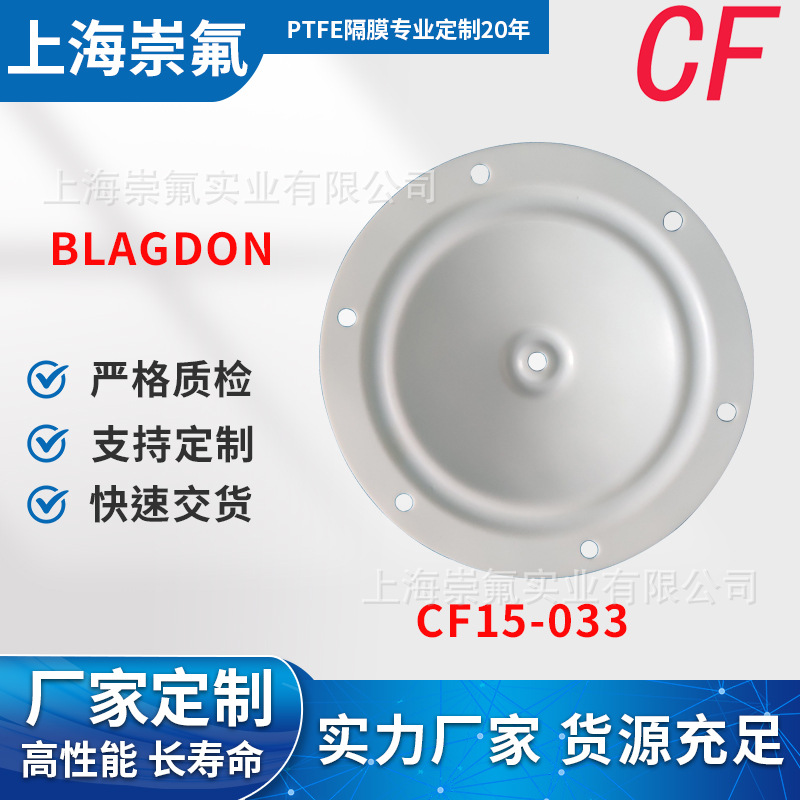 厂家现货批发通用高品质blagdon橡胶PTFE气动隔膜泵15-033隔膜片
