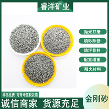 批发金刚砂喷砂打磨研磨抛光防锈砂多肉植物铺面石英砂黑金砂