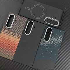 Samsung zfold7 ケブラー携帯電話ケースに適しています Samsung Z Fold 30% off スタック超薄型磁気保護ケース
