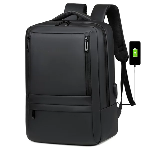 Large-Capacity Film Backpack Men's Business Trip Computer Backpack Multi-Functional USB Charging College Student Bag