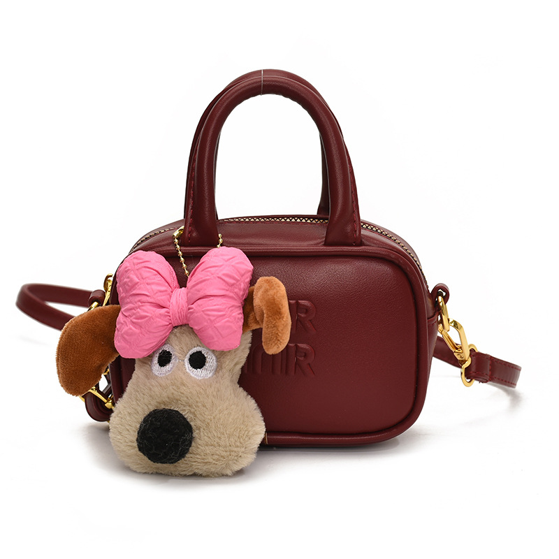 Bolso de hombro de niña popular de estilo coreano Mini cachorro colgante bolso de bebé 2025 nuevo bolso para niños