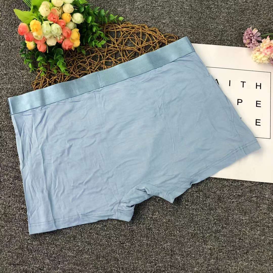 Ropa interior para hombres boxeadores modales Xinjiang boxeadores de algodón pantalones cortos de algodón transpirable delgado de verano para hombres cabeza