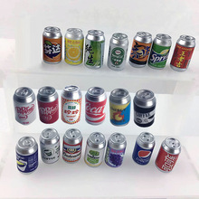 迷你易拉罐超市便利店模型微景观场景布置道具树脂仿真立体小瓶子