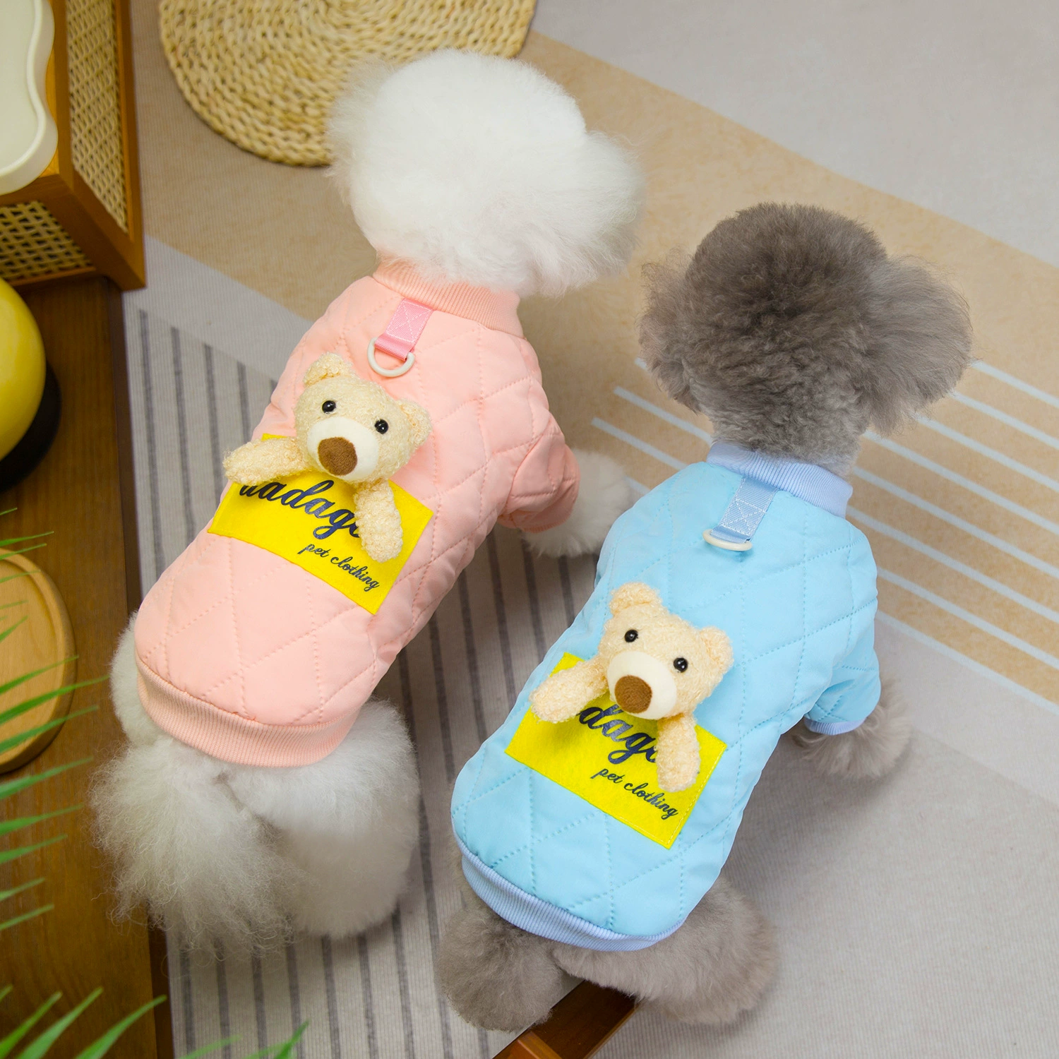 Осенняя и зимняя одежда для домашних животных Тедди собака лучше, чем медведь.