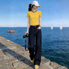����ootd����Ů2026������Sɫ�̿�T�����ţ��ѝ�r�Мp�g�ɼ���