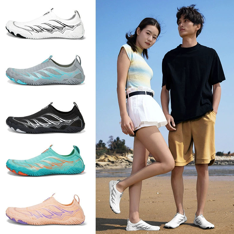 2025 новые кроссовки для путешествий по реке, обувь для занятий спортом на открытом воздухе, пляжная обувь для плавания и фитнеса для пар, повседневная обувь с пятью пальцами