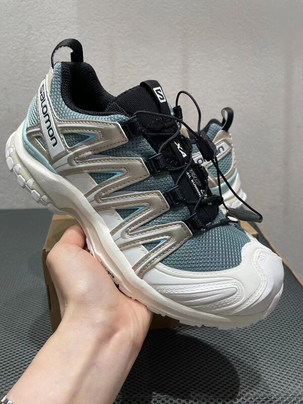 萨洛蒙Salomon XA PRO 3D 沙场灰男女款登山运动透气防滑跑步鞋|undefined