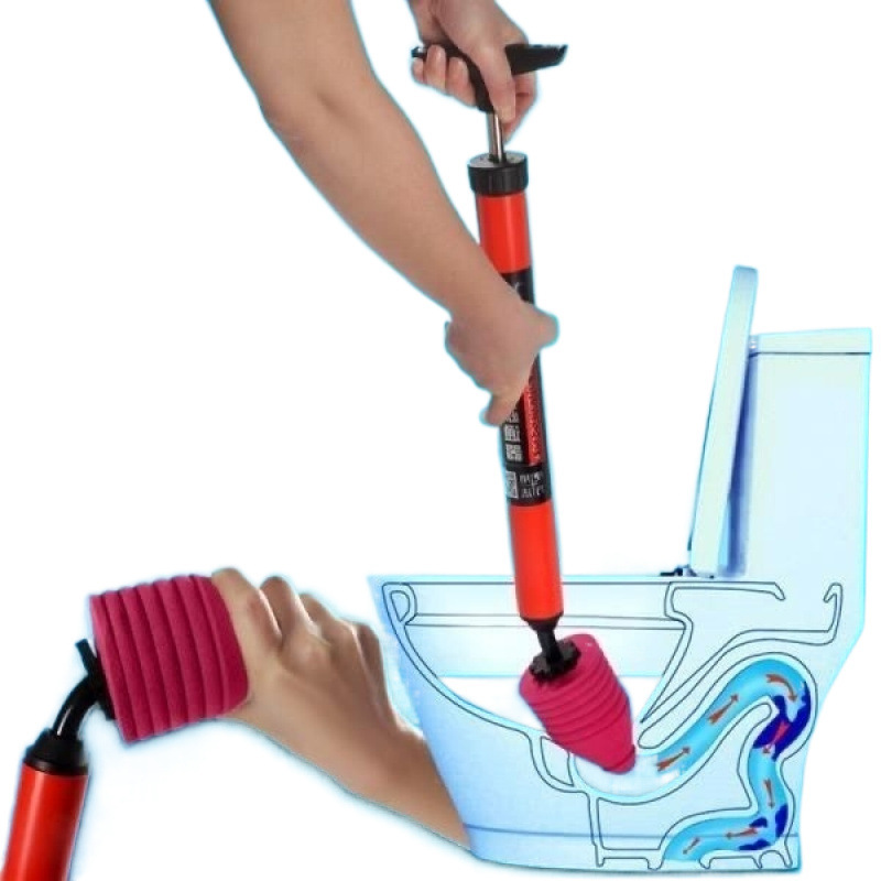 herramienta especial para dragar tuberías de ventilación de aire para alcantarillado inodoro bloqueo de alta presión dragador de inodoro