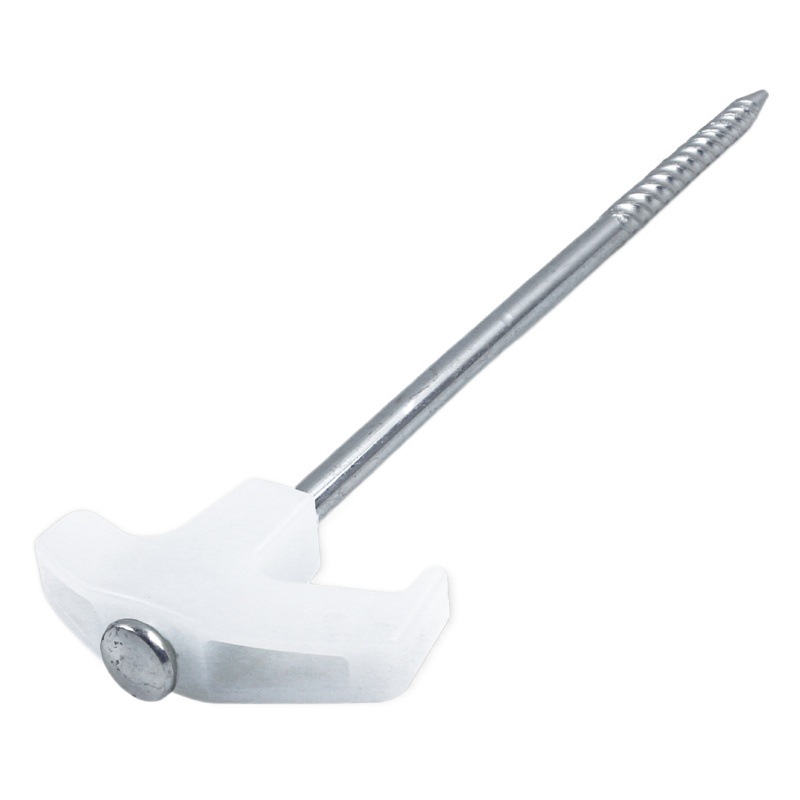 Canopy accesorios de uñas de acero Corea del Sur Luminoso uñas de tierra tienda de campaña al aire libre fluorescente de uñas 25CM cuerda de viento Ding al por mayor