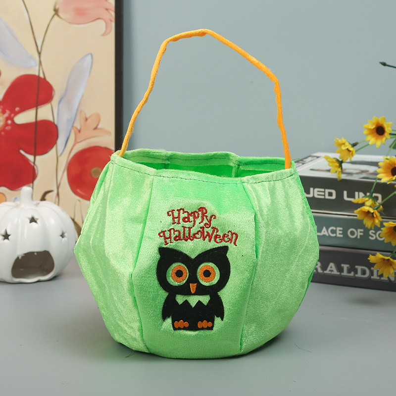 Bolsas de dulces de Halloween, atmósfera de vacaciones, regalos de vestuario, bolsas de mano para niños de la escuela primaria, bolsas de azúcar