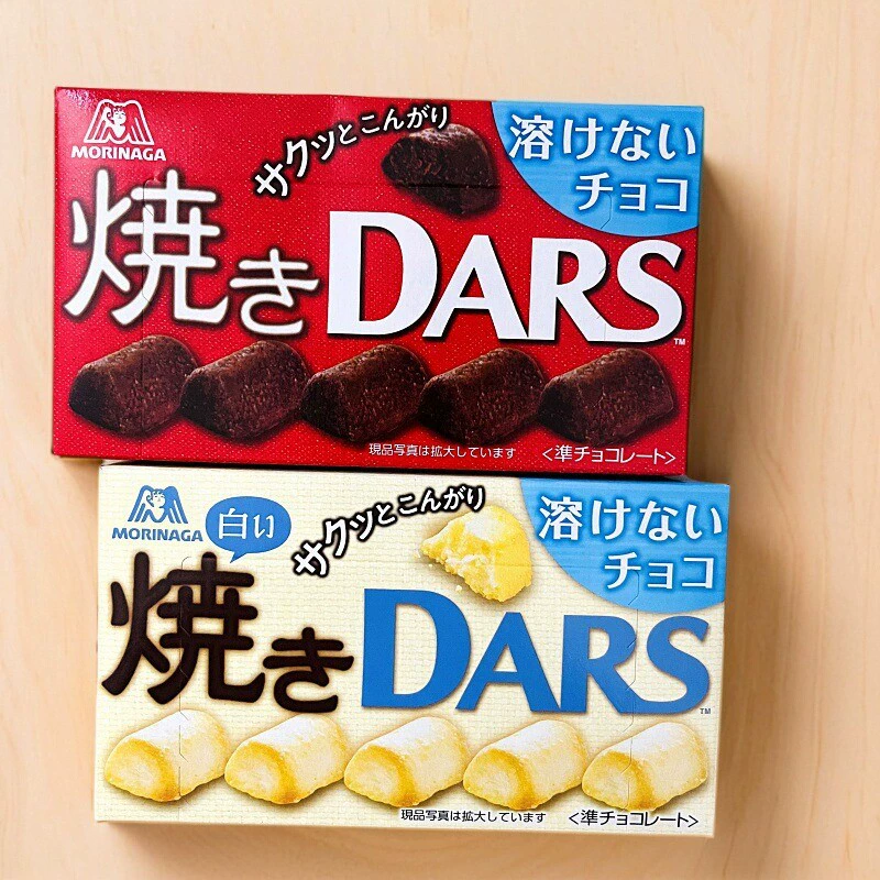 Новое японское импортированное Morinaga DARS обжаренный шоколад/белый шоколад 51 г упакованные закуски