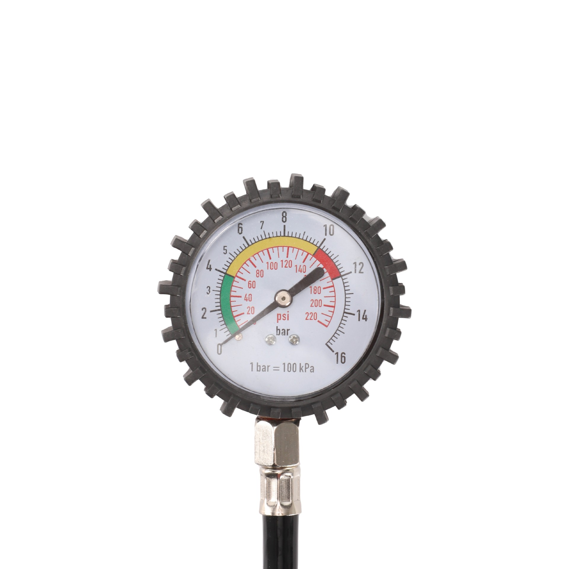 Car Tire Pressure Gun Inflator Head, Electric Vehicle and Motorcycle Tire Pressure Gauge, Digital Display Inflator Nozzle Connector