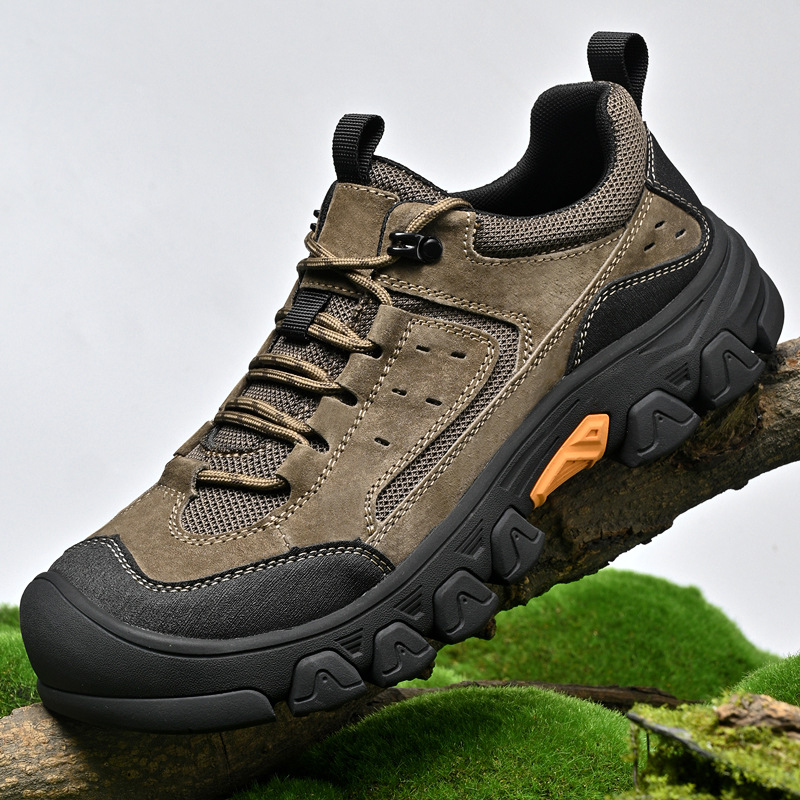 Cross-Border Amazon Independent Station Popular Large Size Work Shoes Men's Casual Shoes Men's Outdoor Hiking and Mountaineering Sports Shoes