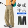 秋季美式运动加大长裤