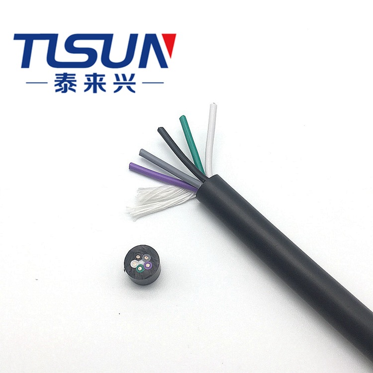 TPE材质 SJEOOW 5X16AWG 绝缘护套双层耐油 耐潮湿  户外线