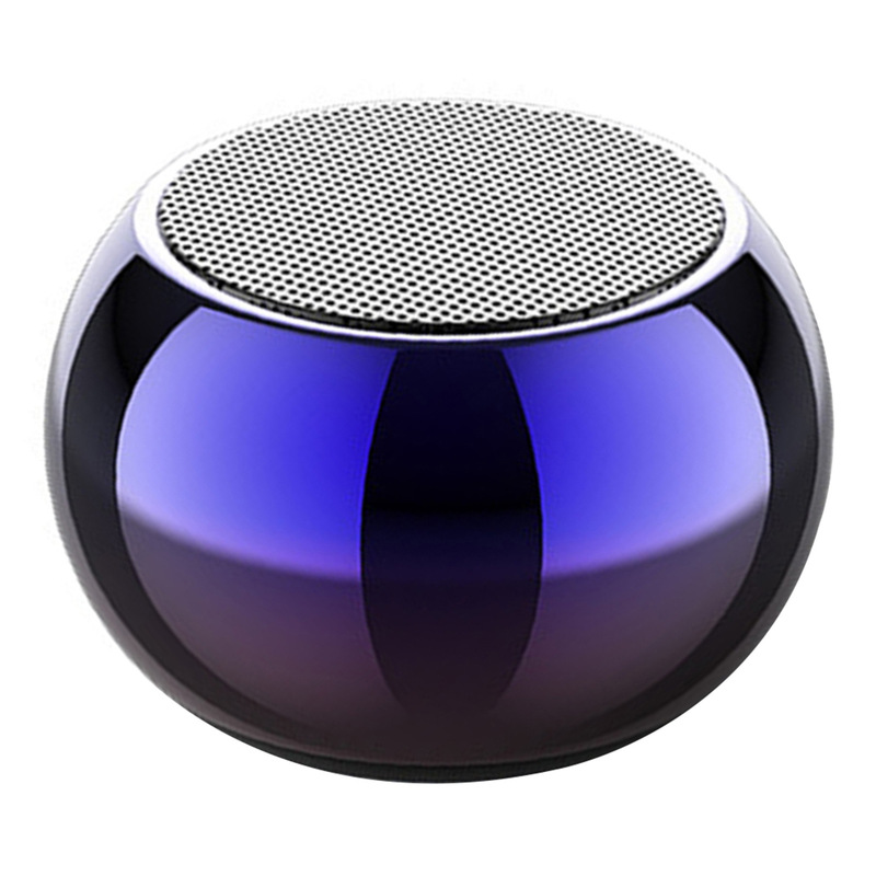 M3電気メッキスピーカー無線携帯スピーカーbluetooth音声提示グラデーションミニbluetoothスピーカープライベートモデル|undefined