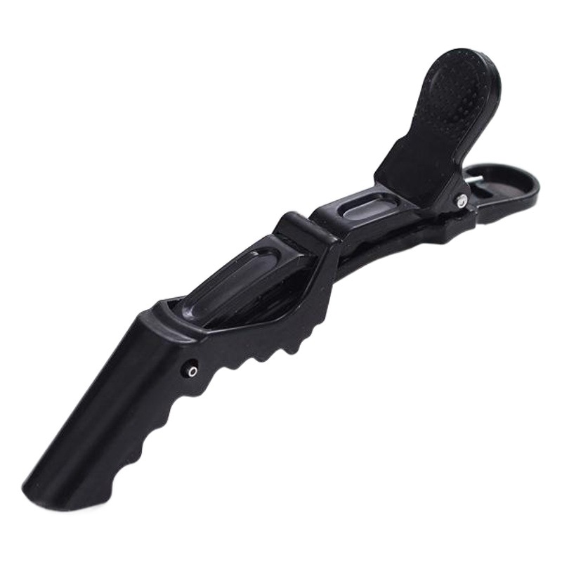 Pelo multifuncional clip de estilo posicionamiento partición cocodrilo clip de boca larga grúa clip de boca clip de pelo rizado elección del Estilista