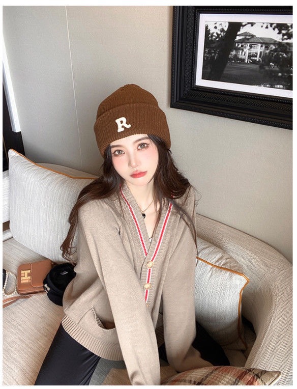 Knitted Beanie Hat For Women And Men Warm Winter Accessory_voghion.com