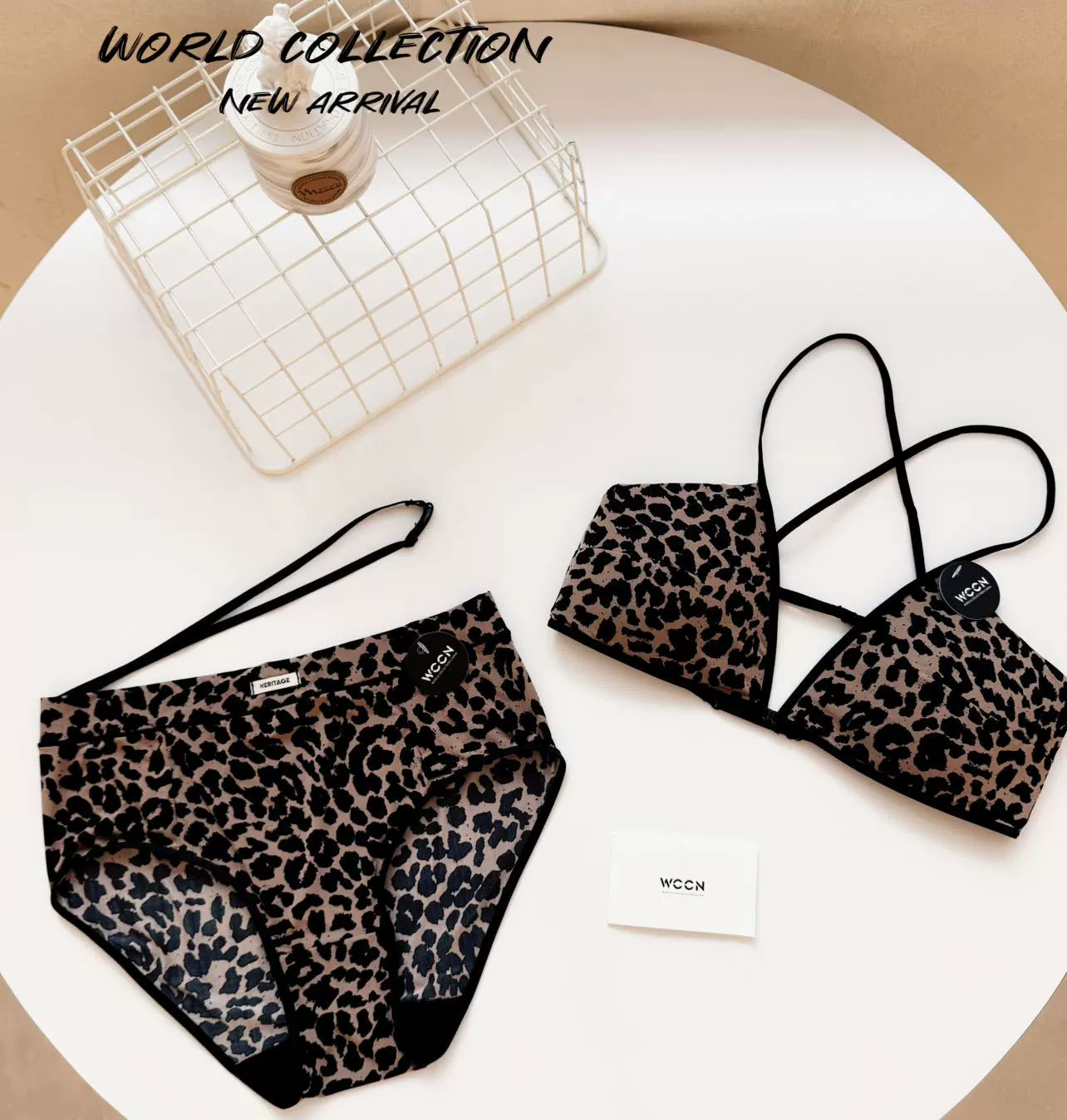 Underwear от WCCN Design, набор, минималистичный бюстгальтер, американский стиль, красивая спина
