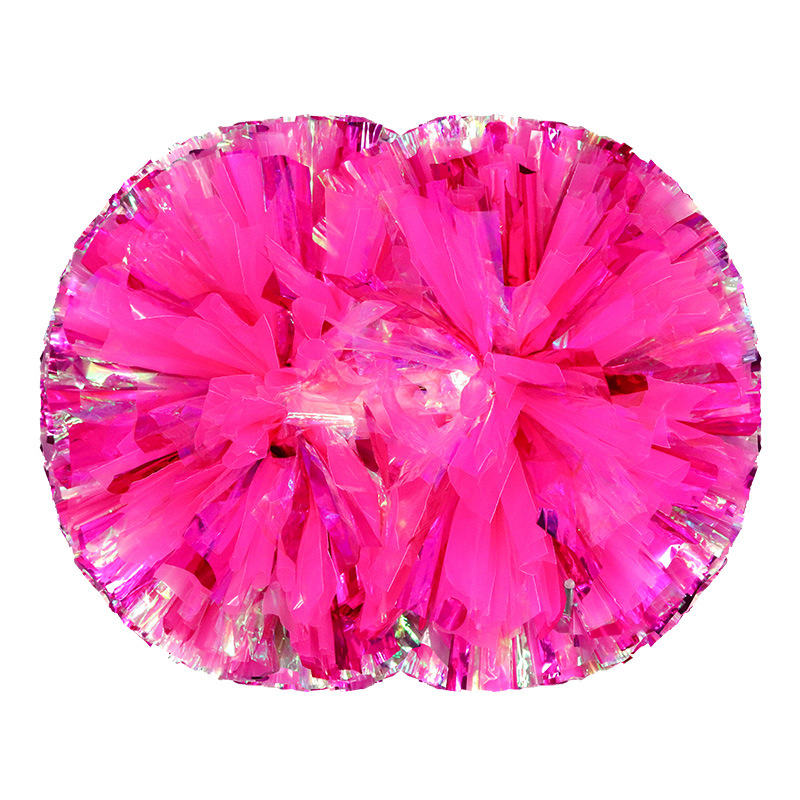 Porristas Bola de flores porristas mano flor mano sacudida flor danza rendimiento mano flor porristas flor bola de color rendimiento