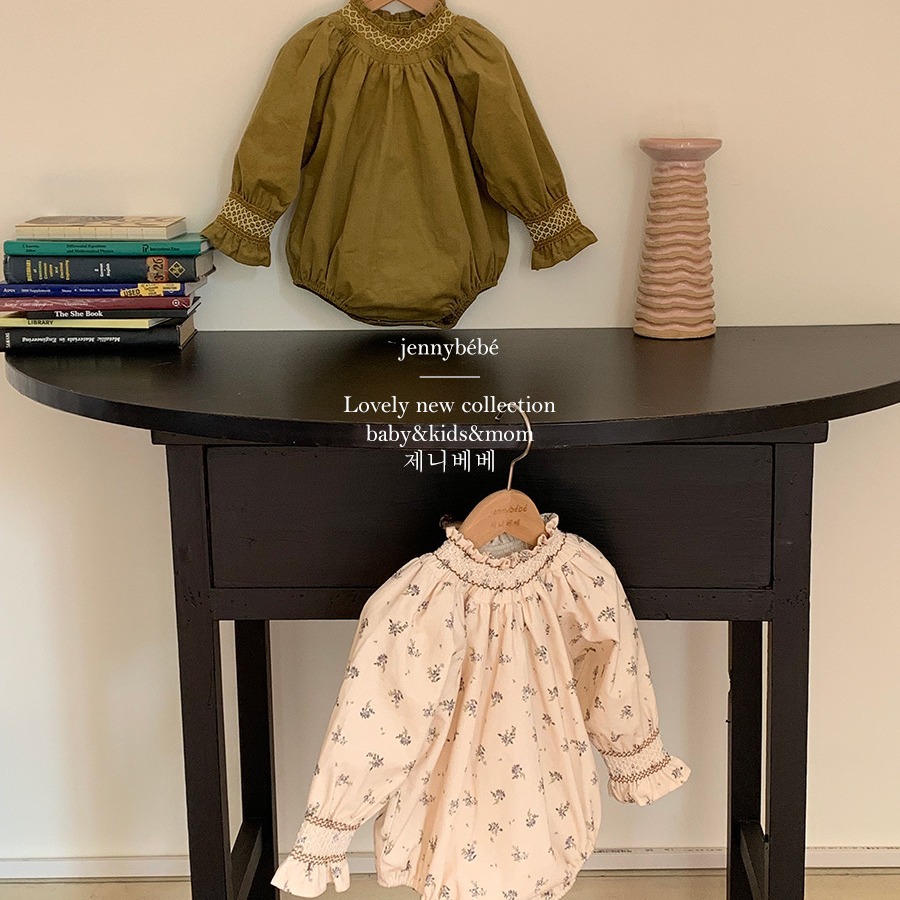 No Returns or Exchanges 26 Spring Ins Style Baby Fashionable Romper for Girls Corduroy Floral One-Piece Dress