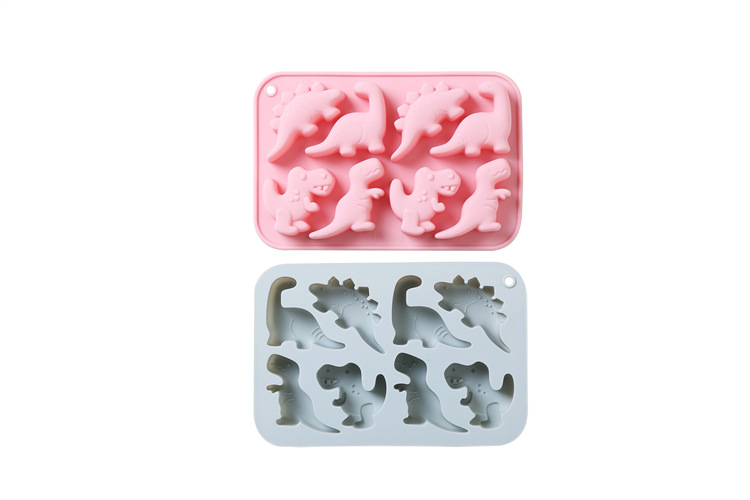 Cute Dinosaur Silica Gel Kitchen Molds 1 Piece display picture 4