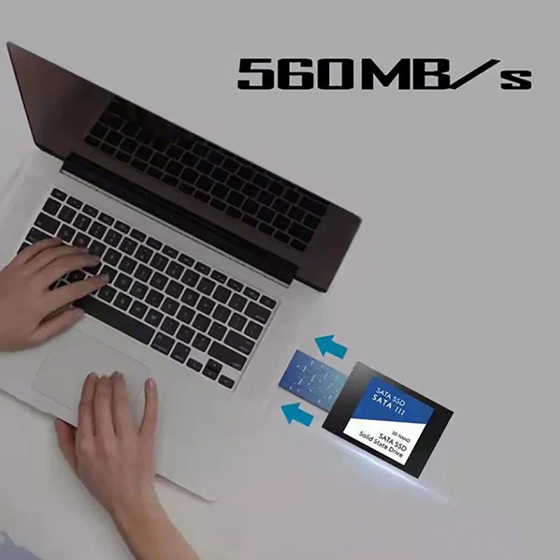 Кросс-бордер 2,5-дюймовый интерфейс SATA3 SSD 2TB настольный ноутбук высокоскоростной внутренний твердотельный диск