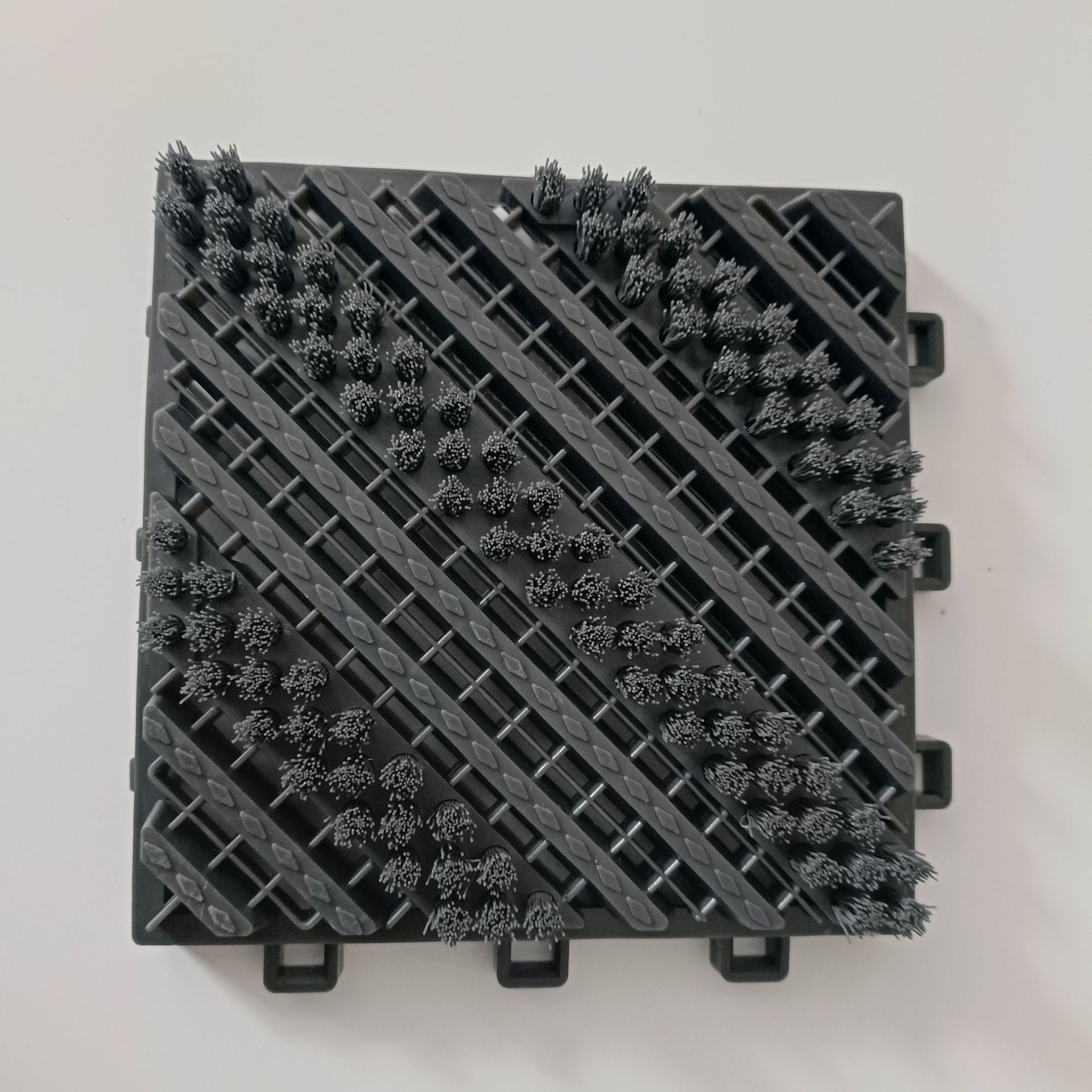 단일 브러시 3 장 [15*15cm 그레이 바디 그레이 브러시 와이어]]