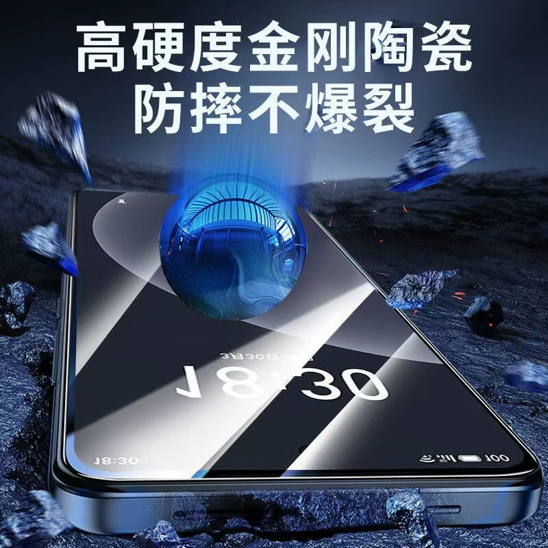 Suitable for Honor magic8 tempered film 7 magic 8pro dust removal compartment all-inclusive anti-fall glass second-stick mobile phone film