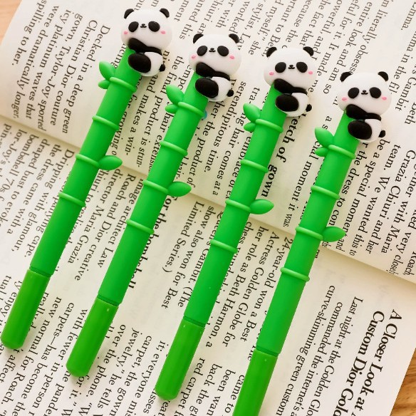 Caricatura adorable Panda Post-it - Notes Estudiantes Temporada escolar DIY Papelería Pequeños regalos de alto valor facial Paquete de regalo para niños