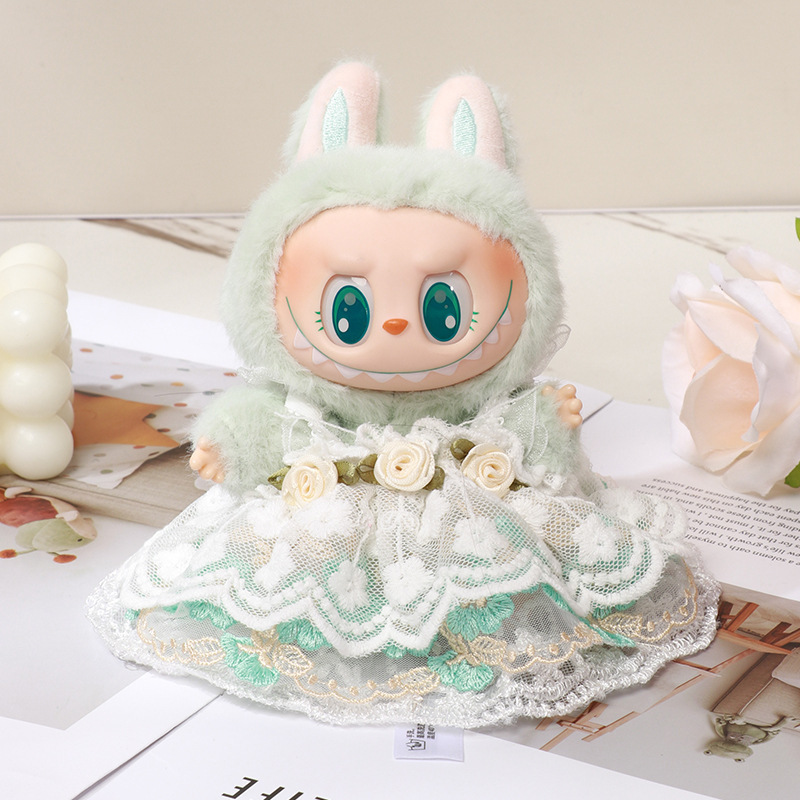 ラブブベビー服ドレス新製品はラブブ人形周辺機器を着用できますかわいい着替えぬいぐるみ服卸売|undefined