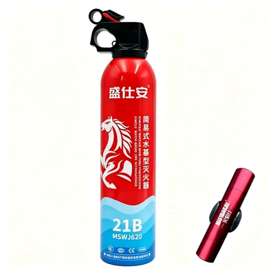 Manufacturer, for Car Use — Vehicle fire extinguisher - shengshi-an-21b-red-window-breaker
