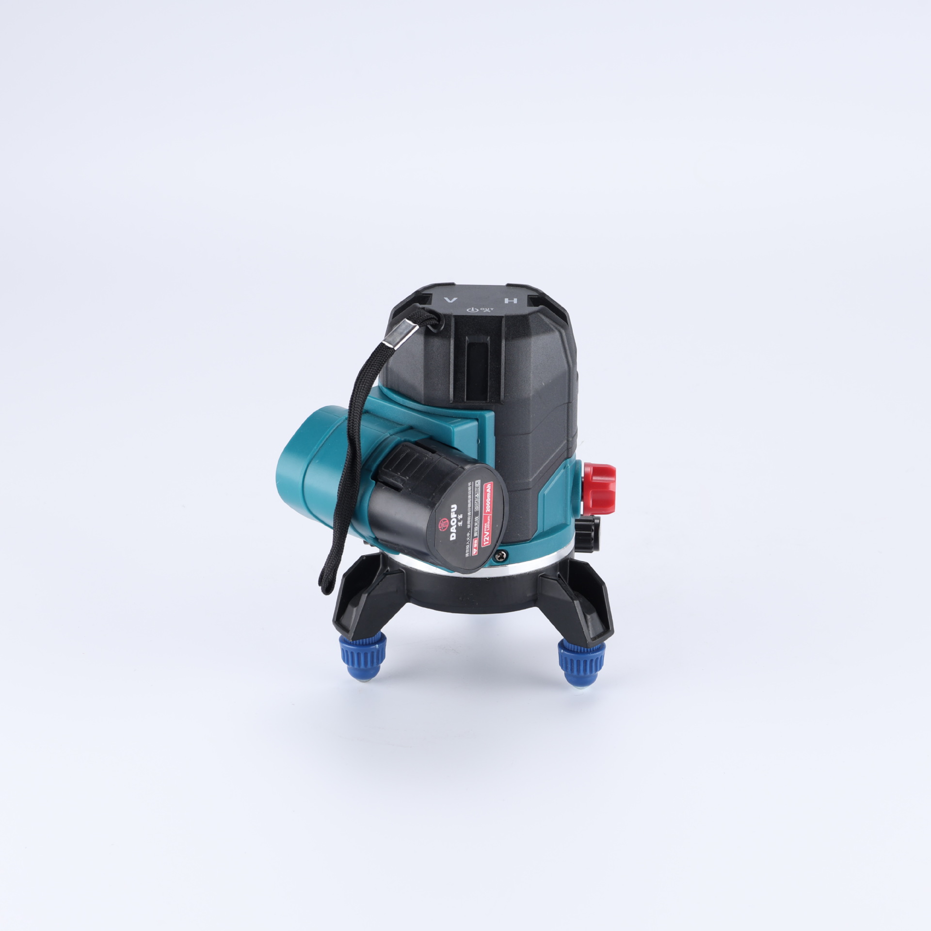 Comercio exterior 12v de alta precisión nivelación automática al aire libre nivel de luz verde transfronterizo multifuncional 2 línea nivel láser