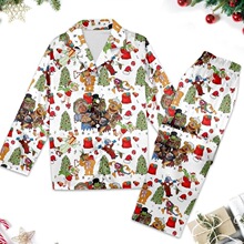 S 35776 3D Print Pajama Set ӡ��˯����װ �羳����ѷŷ��