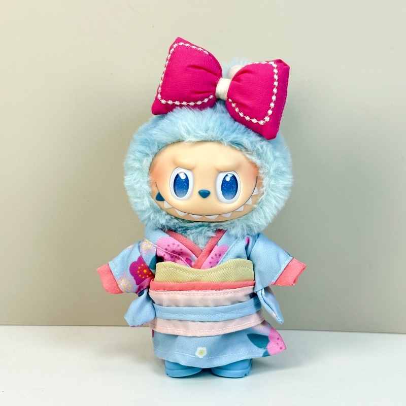 仅衣服适用labubu娃衣坐坐派对一二三代拉布布衣服服装套装等周边|undefined