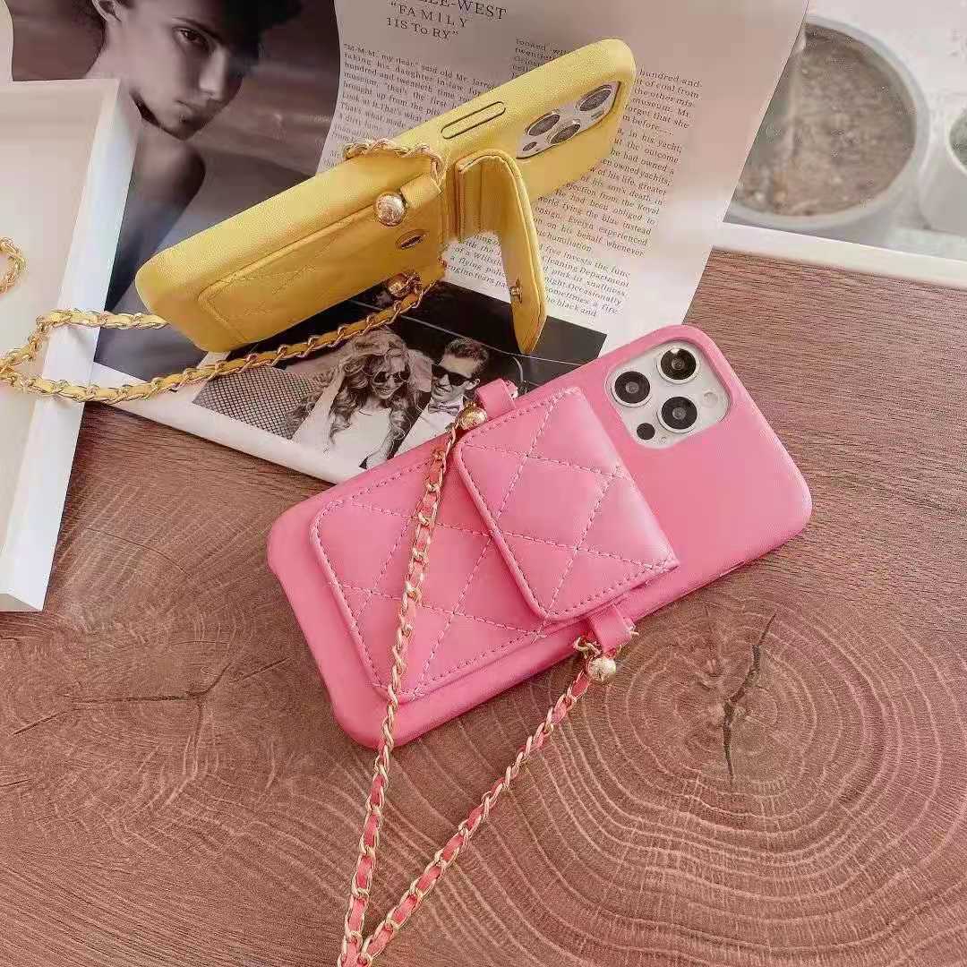 Xiaoxiangfeng Card Bag Mobile Phone Shell Suitable For Iphone13 Mobile Phone Shell Apple 11pro Hanging Chain Xsmax Protective Cover 12